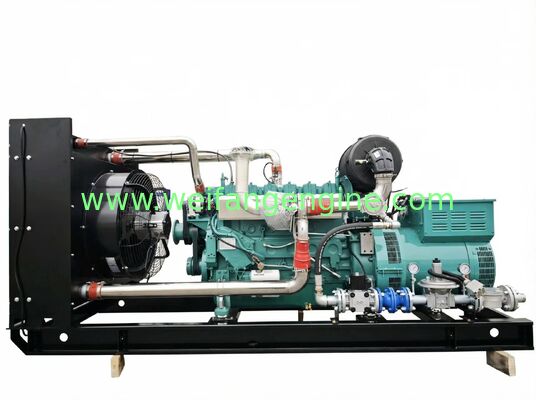 Gas consumption 0.3 M³/h Natural Gas Generator Rated Current 18-1080A Output Power 200kw Power Supply for Commercial